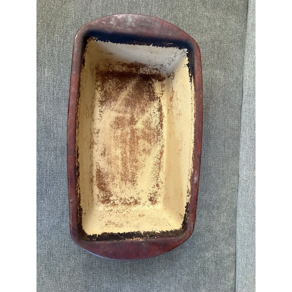 The Pampered‎ Chef USA Rectangular Stoneware Baker Bread Pan Dish 078